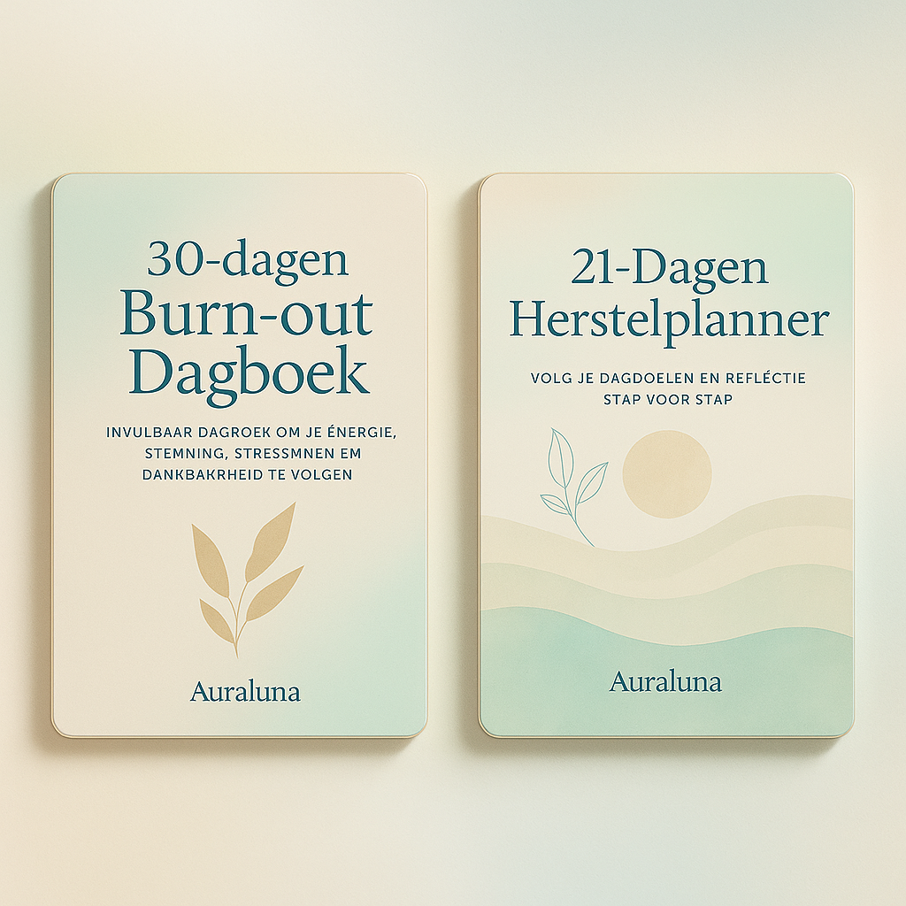 Bonus Pakket: 30 Dagen Burnout Dagboek & 21 Dagen Herstelplanner